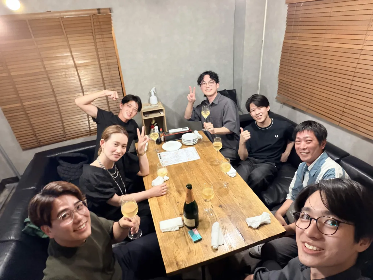 希望者で開催した対面交流会
